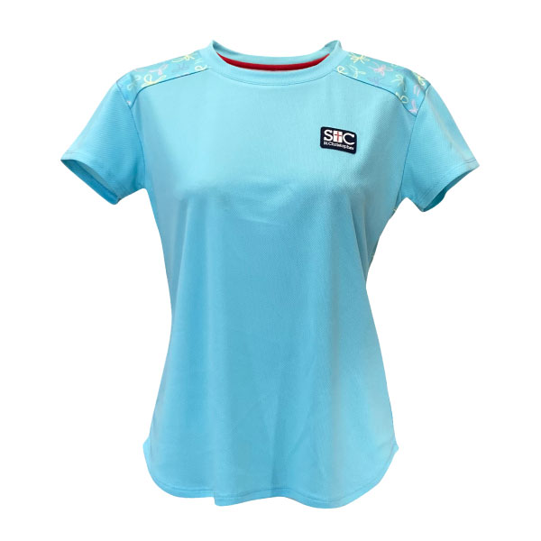 セントクリストファー リボンpatternシャツ （ STC-BFW2011-SX ）[ St.Christopher LS レディース ]26SS