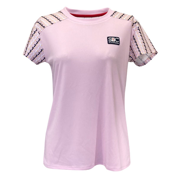 セントクリストファー T-ball patternシャツ （ STC-BFW2031-PK ）[ St.Christopher LS レディース ]26SS