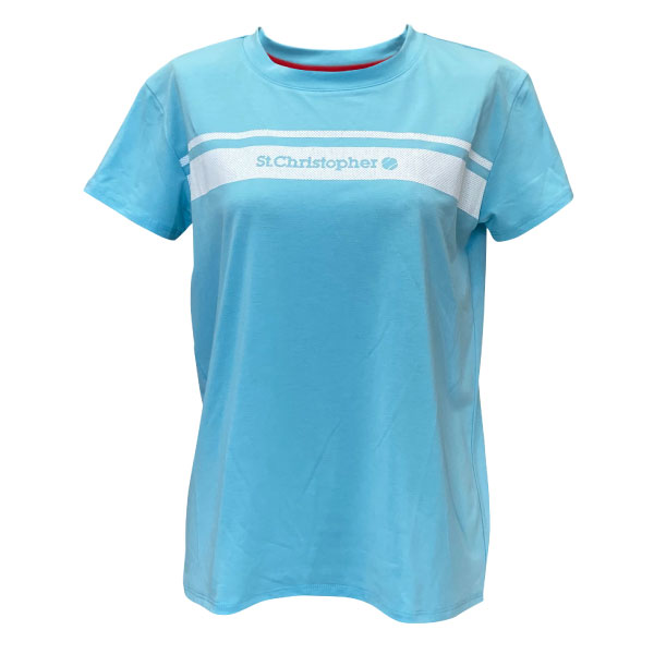 【SALE】セントクリストファー ロゴシャツ （ STC-BFW2041-SX ）[ St.Christopher LS レディース ]26SS
