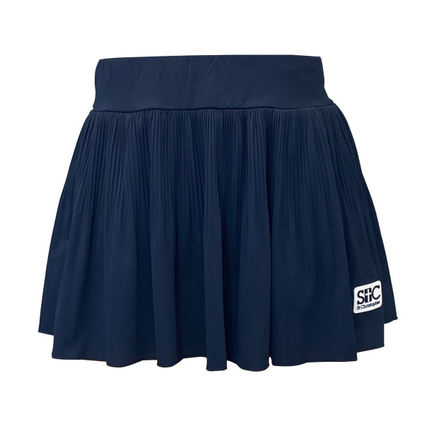 セントクリストファー 2段プリーツスコート （ STC-BFW2042-NV ）[ St.Christopher SK レディース ]26SS