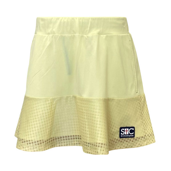 セントクリストファー See-through frillsスコート （ STC-BFW2052-YL ）[ St.Christopher SK レディース ]26SS