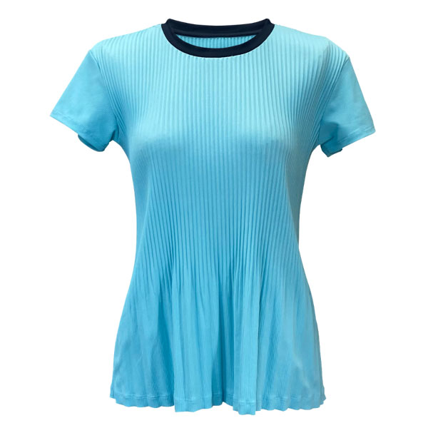 セントクリストファー 2段プリーツシャツ （ STC-BFW2061-SX ）[ St.Christopher LS レディース ]26SS