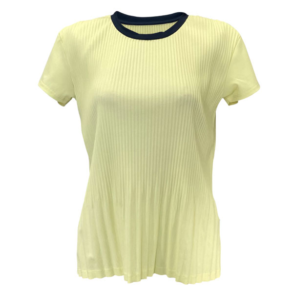 セントクリストファー 2段プリーツシャツ （ STC-BFW2061-YL ）[ St.Christopher LS レディース ]26SS