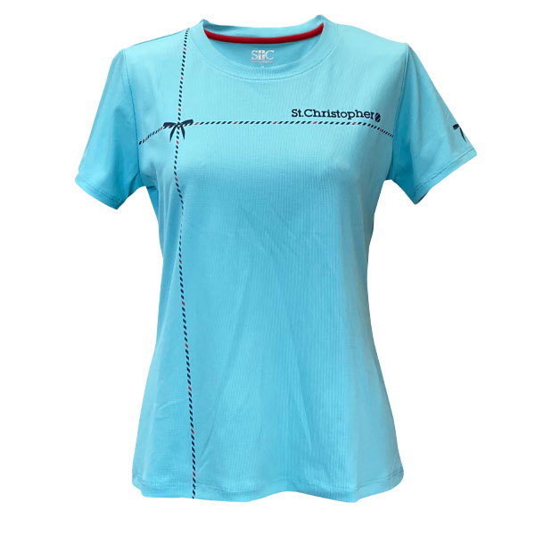 セントクリストファー リボンテープシャツ  （ STC-BFW2081-SX ）[ St.Christopher LS レディース ]26SS