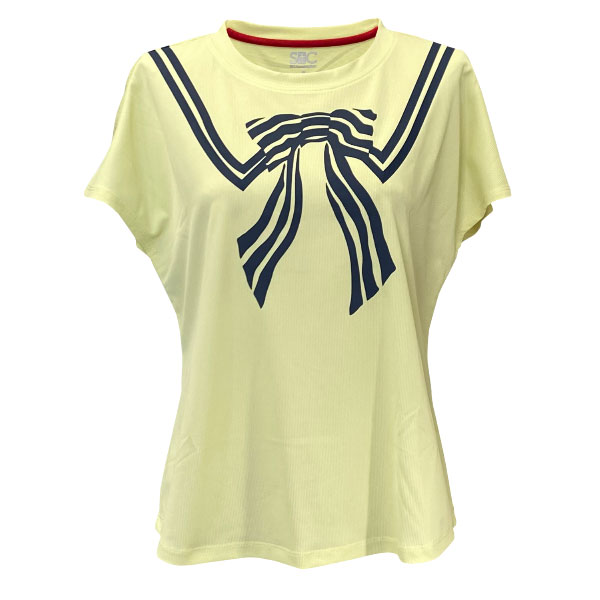 セントクリストファー リボンセーラーシャツ （ STC-BFW2091-YL ）[ St.Christopher LS レディース ]26SS