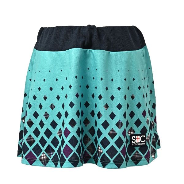 セントクリストファー スコート （ STC-BFW6012-TQ ）[ St.Christopher SK レディース ]26FW