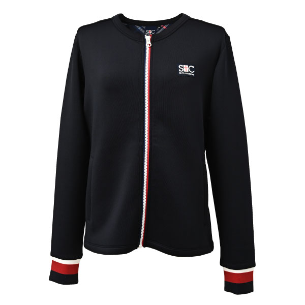 セントクリストファー 丸首ブルゾン （ STC-BFW6038-NV ）[ St.Christopher LSWS レディース ]26FW
