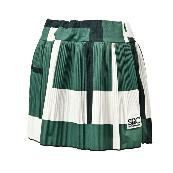 セントクリストファー プリーツスコート （ STC-BFW6042-GN ）[ St.Christopher SK レディース ]26FW