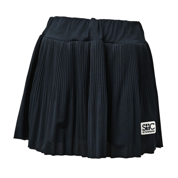 セントクリストファー プリーツスコート （ STC-BFW6072-NV ）[ St.Christopher SK レディース ]26FW