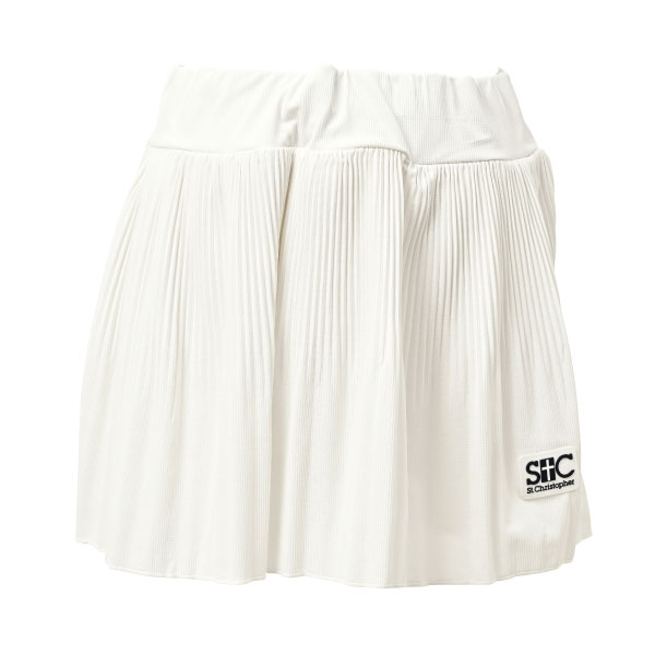 セントクリストファー プリーツスコート （ STC-BFW6072-OW ）[ St.Christopher SK レディース ]26FW