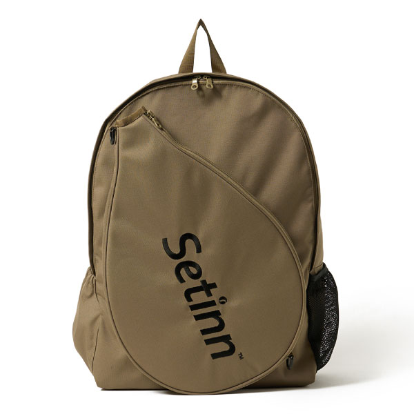 セットイン Setinn Racket Backpack （ STN61002-COYOTE ）[ Setinn BAG アクセサリー ]26FW【メーカー取寄せ商品】