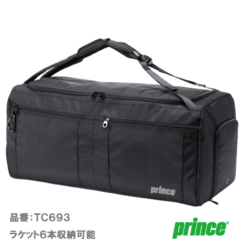 プリンス ラケットバッグ6本入（prince TECH SERIES TC693-165）BAG ラケットバッグ 26FW
