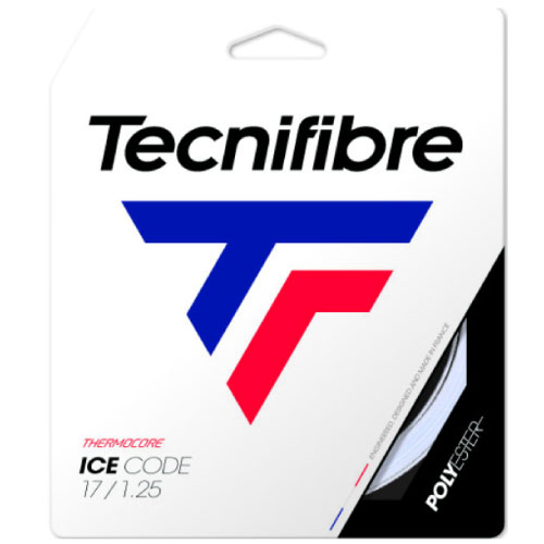 テクニファイバー アイスコード ホワイト (TFSG402) [ tecnifibre ポリエステル ストリング ]