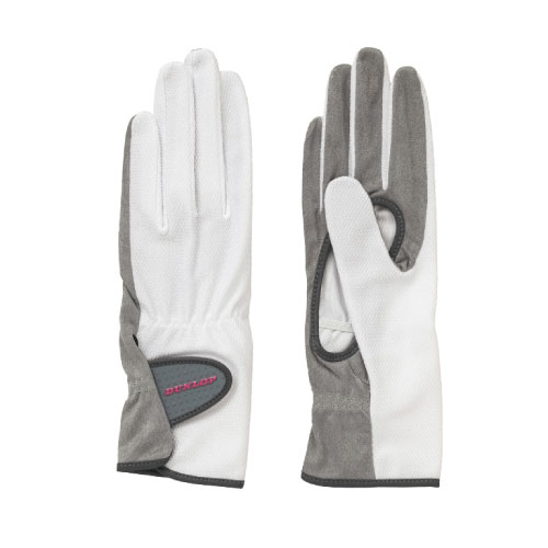ダンロップ 【レディス】 グローブ （両手セット）（TGG0116W-WH）[DUNLOP ACC アクセサリー]21SS