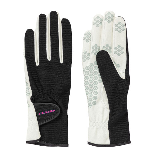 ダンロップ 【レディス】シリコンプリント グローブ （両手セット）（TGG0135W-BK）[DUNLOP ACC アクセサリー]21SS