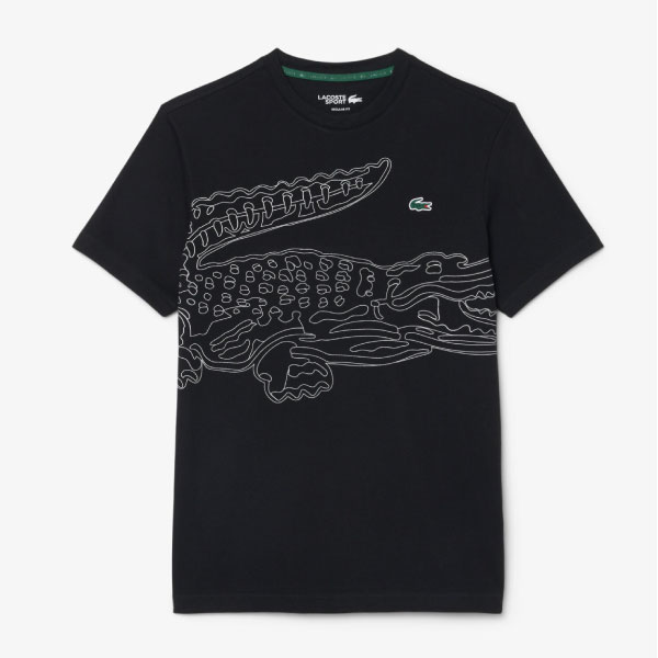 ラコステ オーバーサイズワニグラフィックウルトラドライTシャツ （ TH6682-99-258 ）[ LACOSTE MS メンズ ]26FW