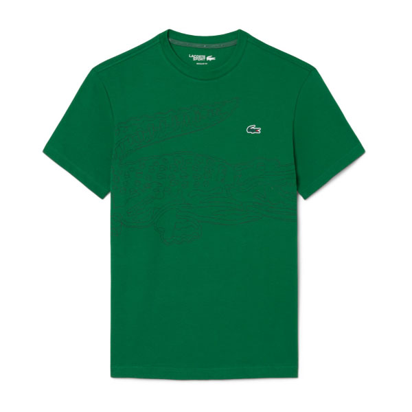 ラコステ オーバーサイズワニグラフィックウルトラドライTシャツ （ TH6682-99-YXT ）[ LACOSTE MS メンズ ]26FW