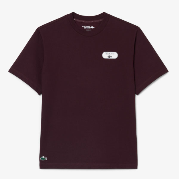 ラコステ テニスヘリテージグラフィックウルトラドライTシャツ （ TH6729-10-3KE ）[ LACOSTE MS メンズ ]26FW