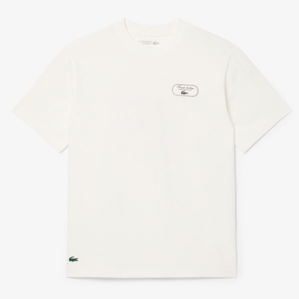 ラコステ テニスヘリテージグラフィックウルトラドライTシャツ （ TH6729-10-70V ）[ LACOSTE MS メンズ ]26FW