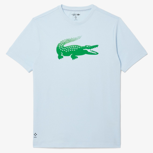 ラコステ 『メドベージェフ』かすれワニロゴプリントTシャツ （ TH8970-10-T01 ）[ LACOSTE MS メンズ ]25SS