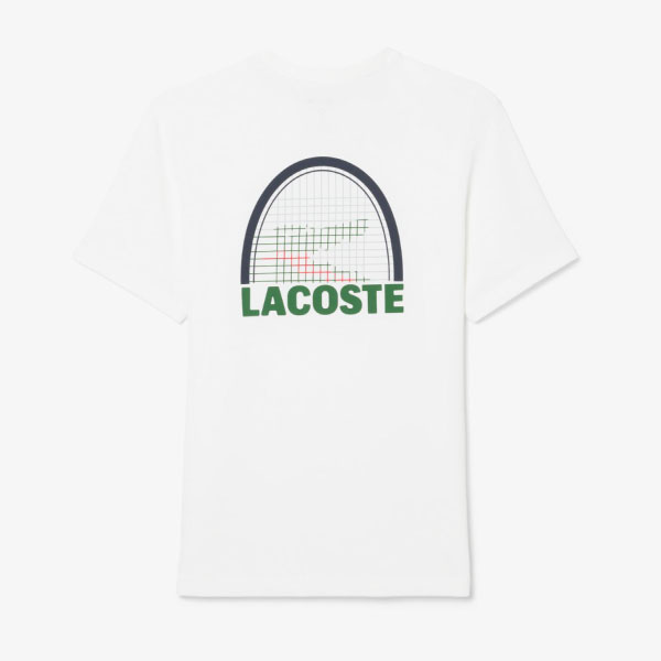 ラコステ ラケットプリントウルトラドライTシャツ （ TH9954-99-001 ）[ LACOSTE MS メンズ ]26SS
