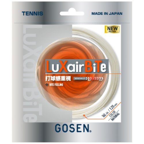 ゴーセン ラクシアバイト 16L (TSLXB1) [ GOSEN ナイロン(マルチ) ストリング ]