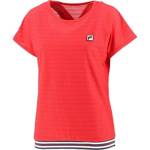 フィラ ゲームシャツ （ VL2466-11 ）[ FILA LS レディース ]22SS【ネットバーゲン】