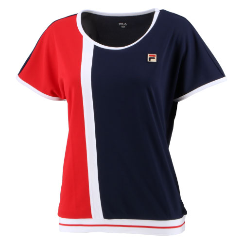 フィラ ゲームシャツ （ VL2496-20 ）[ FILA LS レディース ]22SS※ウインザーオリジナル【ネットバーゲン】