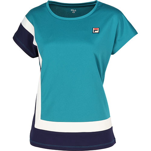 フィラ ゲームシャツ （ VL2751-27B ）[ FILA LS レディース ]23FW※ウインザーオリジナル【ネットバーゲン】