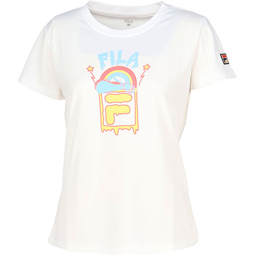 フィラ 大会販売Tシャツ （ VL5515-01 ）[ FILA LS レディース ]24FW【ネットバーゲン】