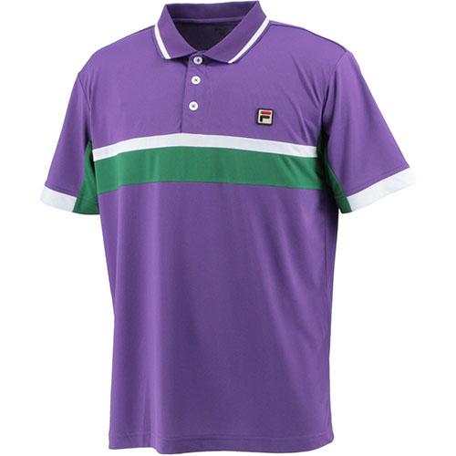 FILA フィラ テニスウェア 半袖ポロシャツ VM5602緑 メンズM新品 テニス】 フィラ FILA 51 ゲームポロ メンズ （グリーン
