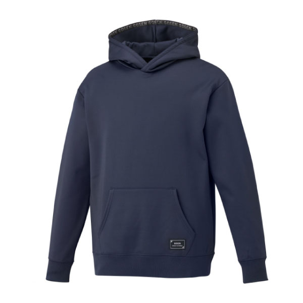 ゴーセン ユニ　裏起毛ストレッチパーカー （ W2542-17 ）[ GOSEN MWJ メンズ ]25FW【メーカー取寄せ商品】