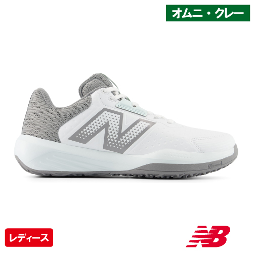 ニューバランス 696 v6 O WHxBL(new balance 696 v6 O W6968FM 2E)テニスシューズ レディース オムニ・クレー 26SS【メーカー取寄せ商品】