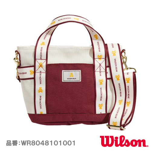 ウイルソン ベア コレクション ミニトート (wilson BEAR JPN COLLECTION MINI TOTE WR8048101001) ラケットバッグ 25FW