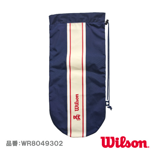 ウイルソン ベア ソフト カバー レッド  (wilson BEAR SOFT COVER RED WR8049302001) ラケットバッグ 25SS
