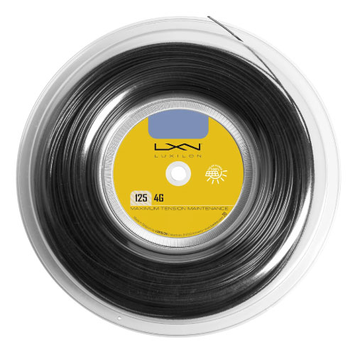 ルキシロン 4G ブラック 125 リール (WR8308301125) [ LUXILON ポリエステル ストリング ]22FW【メーカー取寄せ商品】