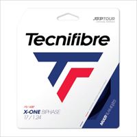 テクニファイバー X-ONE BIPHASE ブラック [ tecnifibre ナイロン (マルチ) ストリング ]