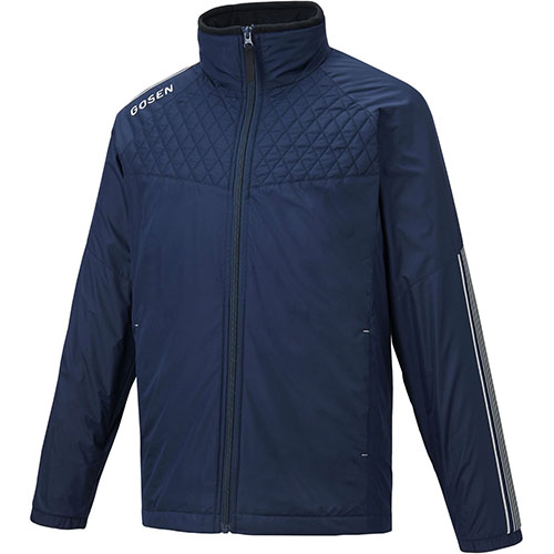 ゴーセン ウィンドウォーマージャケット（裏起毛) （ Y2040 - 17 ネイビー ）[ GOSEN MWJ ユニセックス ]21FW【ネットバーゲン】