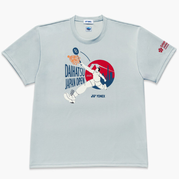 【ダイハツジャパンオープン2026】ヨネックス ユニT シャツ （ YOB26240-024 ）[ YONEX MS メンズ ]26SS