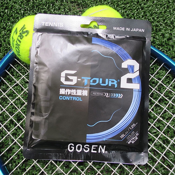 ゴーセン G-TOUR2 実使用レビュー｜テクニカルプレーヤーに響く“コントロールするポリ”