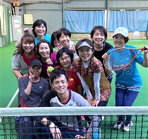 社会人テニスサークル様へご訪問致しました！
