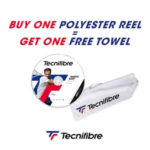 【先着・オンライン限定キャンペーン】テクニファイバーロールガット購入でタオルプレゼント!!