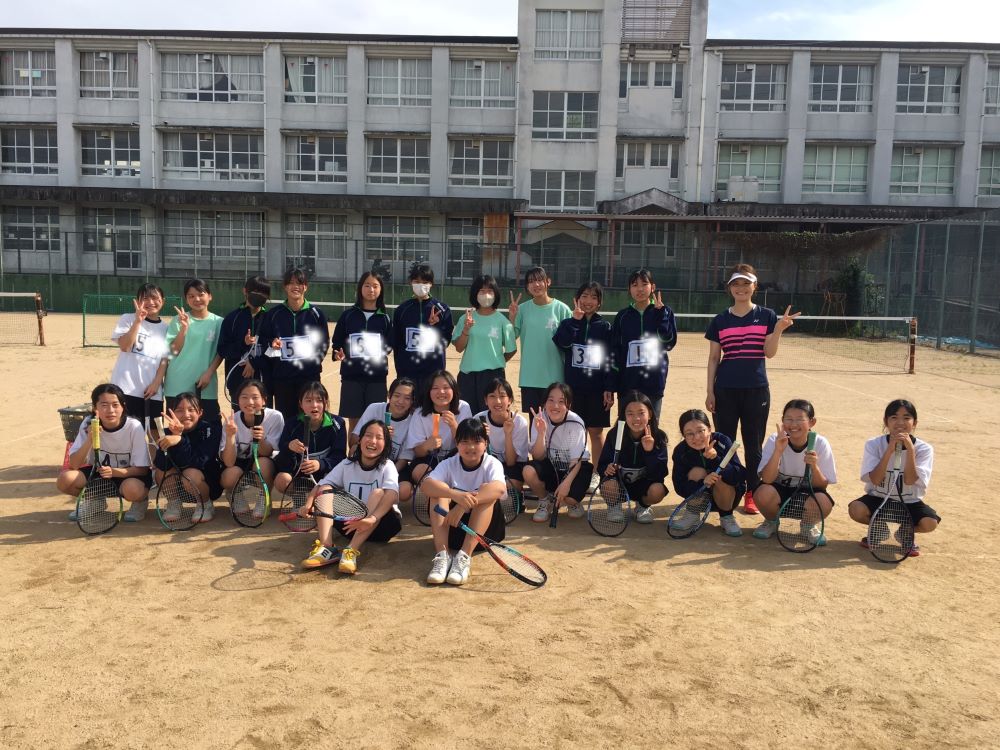 和泉市立北池田中学校様へお邪魔致しました。