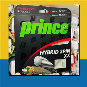 【クーポン配信中】●プリンス硬式テニスガット●HYBRID SPIN XXがお買い得に張替えができます(^O^)／