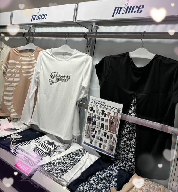 ☆プリンス×ウインザー☆ウエア入荷しております♪