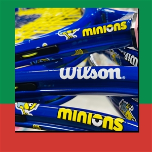 【クーポン配信中】●Wilson×minions●ジュニアラケットがお買い得に(^O^)／