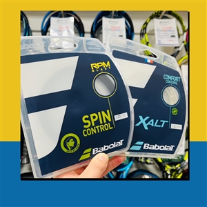 【クーポン配信中】●バボラ硬式テニスガット●RPM BLAST・XALTがお買い得に張替えができます(^O^)／