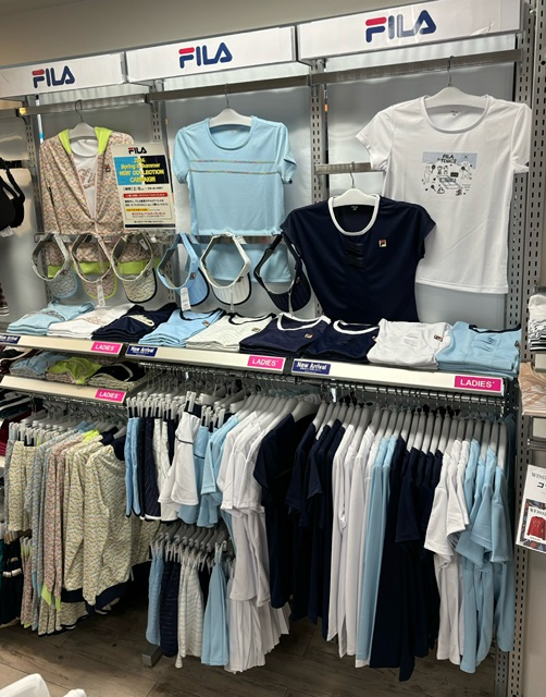 ☆New Arrival☆フィラのウエア新作が入荷しました♪