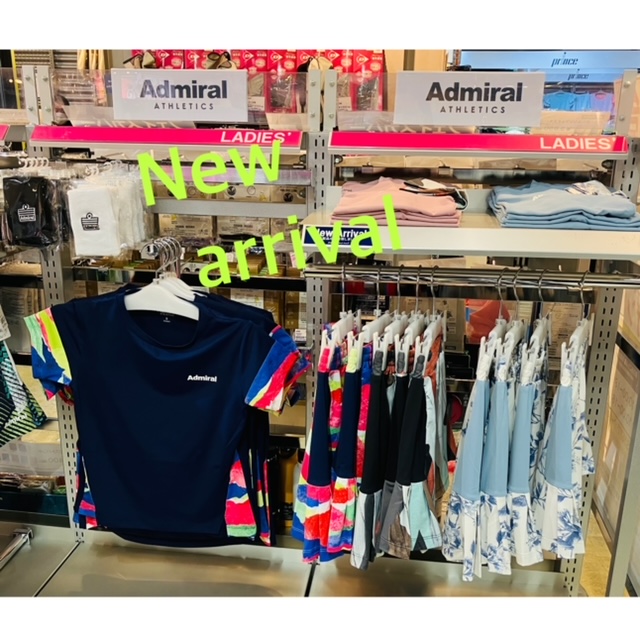 ★初入荷!!　春夏新着ウエア・アドミラル★
