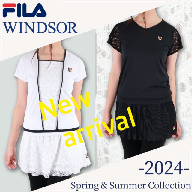 ★FILA×ウインザーコラボウエア・最新春夏モデル入荷!!★